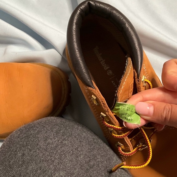 ᴡᴀᴛᴇʀᴘʀᴏᴏꜰ ʙᴏᴏᴛꜱ , ʙʀᴀɴᴅ: ᴛɪᴍʙᴇʀʟᴀɴᴅ, ꜱɪᴢᴇ  7.5 ᴜꜱ , ᴄᴏʟᴏʀ : ᴡʜᴇᴀᴛ ɴᴜʙᴜᴄᴋ - Picture 5 of 5